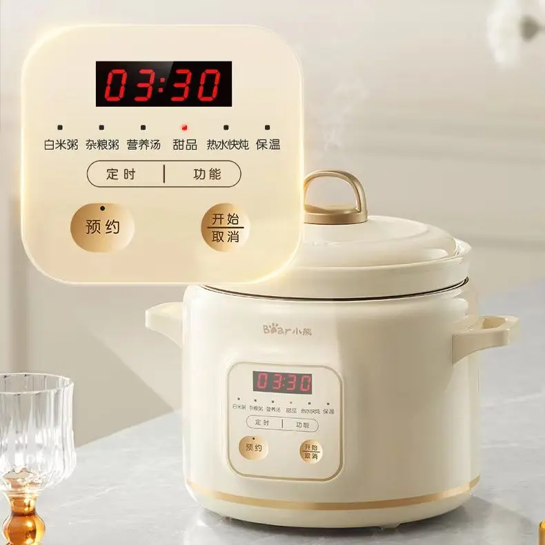 Electric stew pot ceramic soup stew artifact household automatic small baby baby food supplement