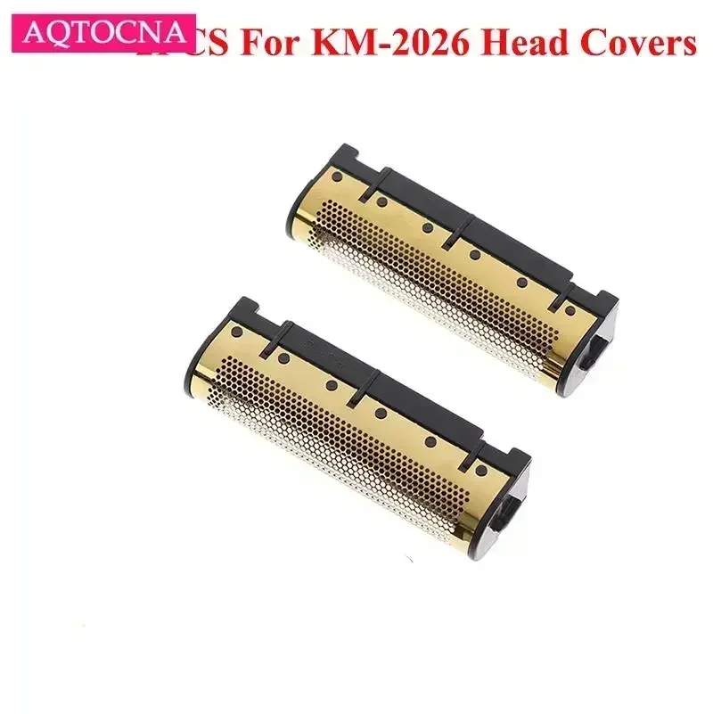 2PCS Replacement Blade Net For Kemei Km-2026 Hair Trimmer Clipper Barber Cutting Knife Head Beard Shaving Parts