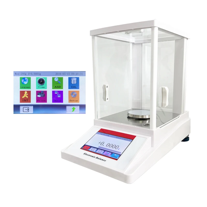 High Precision Ja10003 Digital Weighing 1000g 600g Weight 0.001g Electronic Lab Industry 1mg Analytical Laboratory Balance