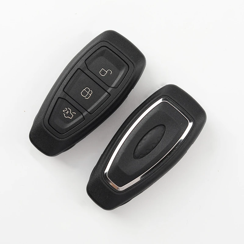 No Logo OEM Key Case 3Button Keyless Entry Smart Remote Key Shell For Ford Focus C-Max Mondeo Kuga Fiesta