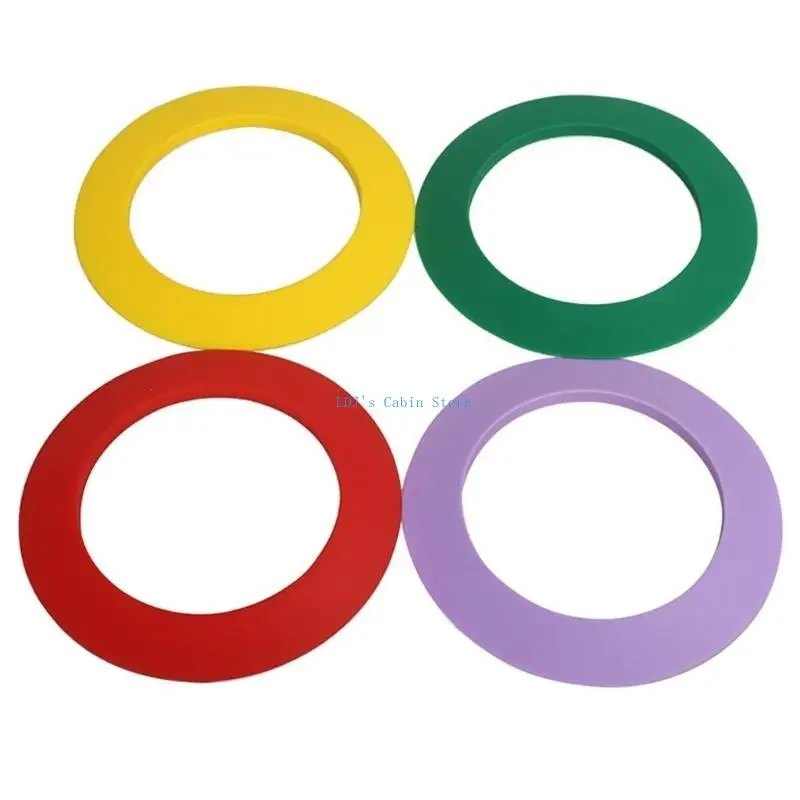 

XXFC 4Pcs Golf Putting Cup Rings Training Tool Practice Hole Putting Accuracy Trainer