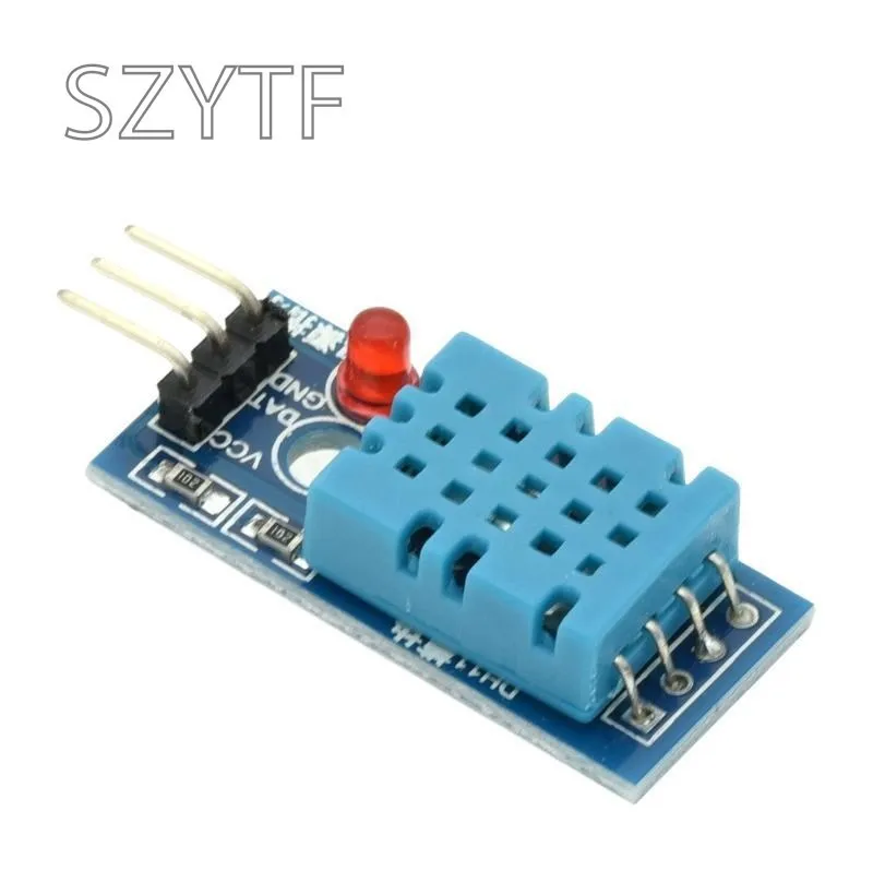 Single Bus Digital Temperature And Relative Humidity Sensor DHT11 Module With Cable Electronic Building Block Module For Arduino