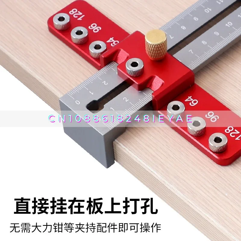 Handvat Punch Aluminium Ladekast Deurgreep Installatie Hulpgereedschappen Houtbewerking Opening Positioner