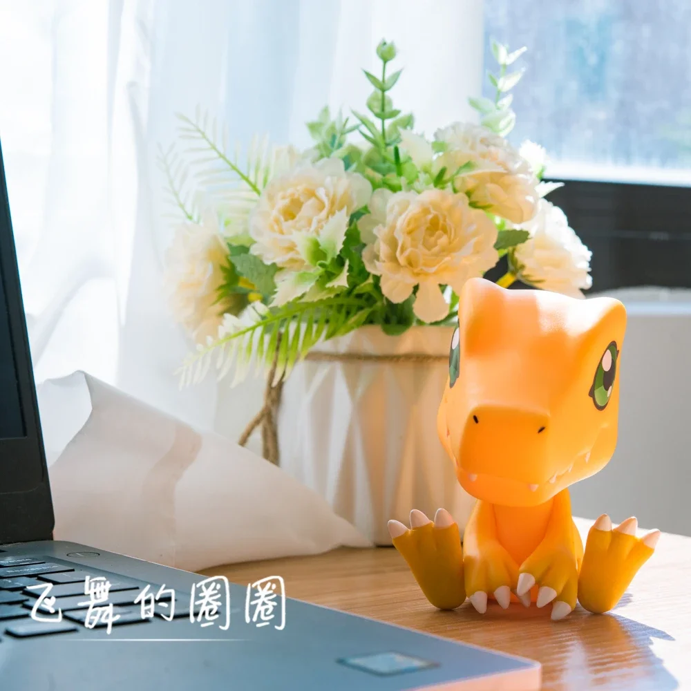 Anime Digimon Adventure Agumon Tailmon Gomamon Gabumon Tunomon Action Figure Cute Collection Pvc Model Statue Doll Toys Gift