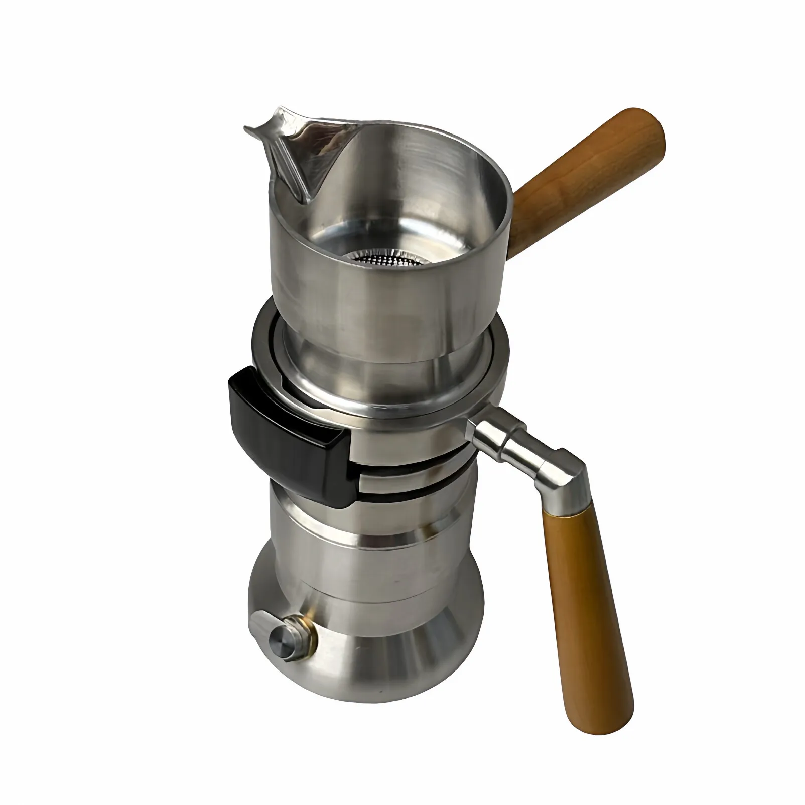 Coffee Machine, High Pressure 9b Extraction Outdoor Concentrated Italian 316 Stainless Steel Mocha Pot