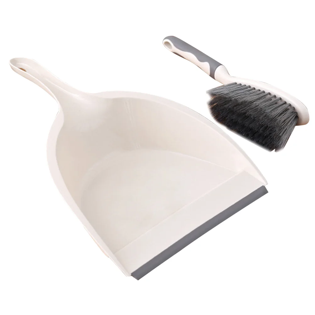 

Mini Portable Desktop Broom and Dustpan Set 2pcs Brush Outdoor Clean Indoor Cleaning Accessory