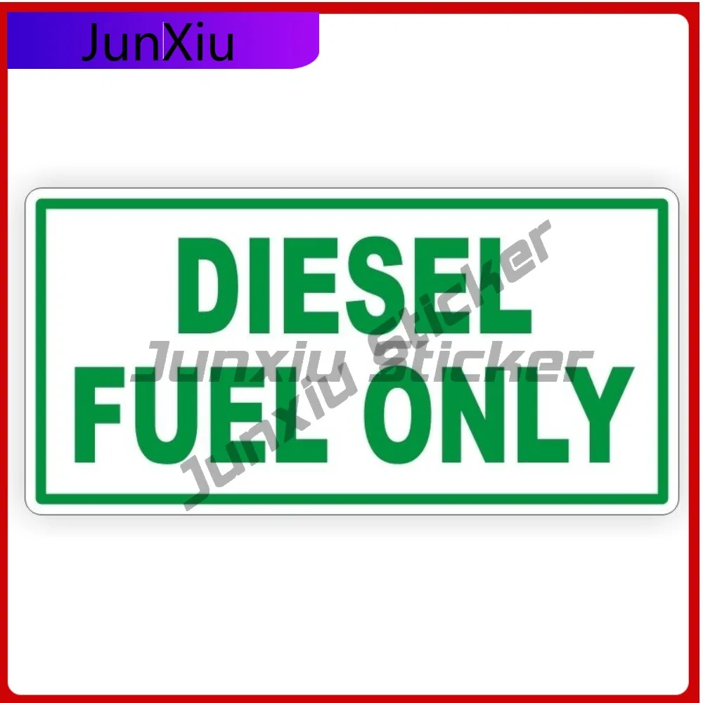 

Diesel Fuel Only Sticker Scratch-proof Decal Accessories Adventure Motorcycle Stickers Bumper Truck Pickup Bumper Sticker Funny