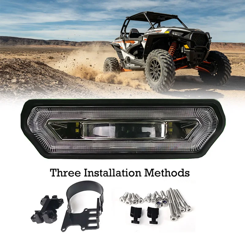Three Colors UTV LED Rear Chase Tail Light Brake Stop Lamp Waterproof For Can Am Maverick X3 Commander For Polaris RZR 1000 800