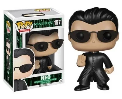Funko Pop-figuras de acción de vinilo para niños, muñecos de colección de personajes de película, modelo Matrix NEO #157, regalo de cumpleaños