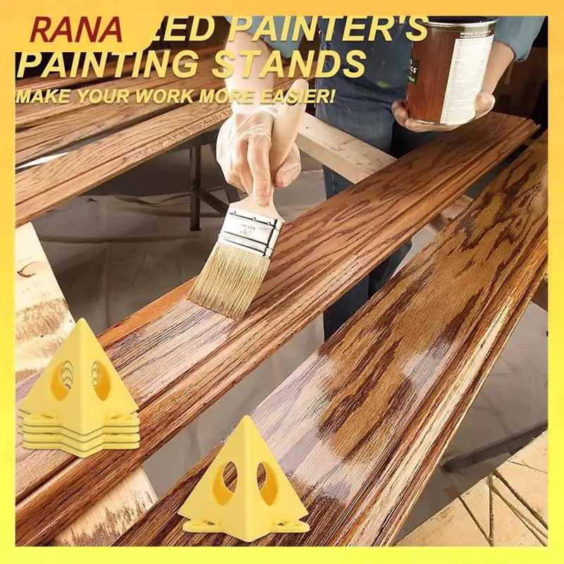 RANA 80Pcs 피라미드 스탠드, 화가 피라미드, 화가의 그림 스탠드 피라미드, 캐비닛 페인트 용 미니 콘 페인트 스탠드
