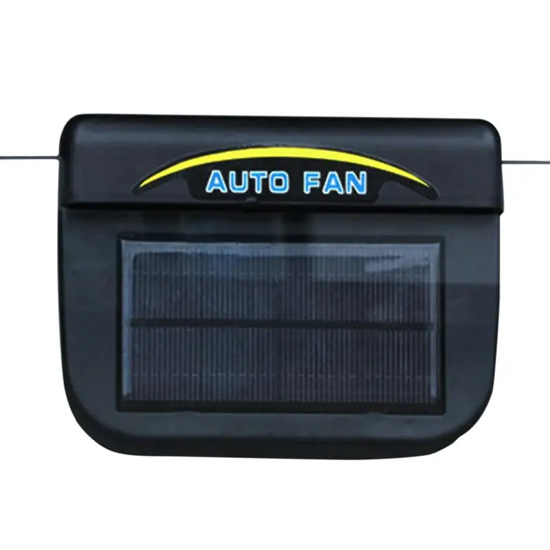 Car Window Fan Vehicle Solar Small Fan Automobile Fan Good Cooling Effect And Protection Rear Window Air Vent For Car And