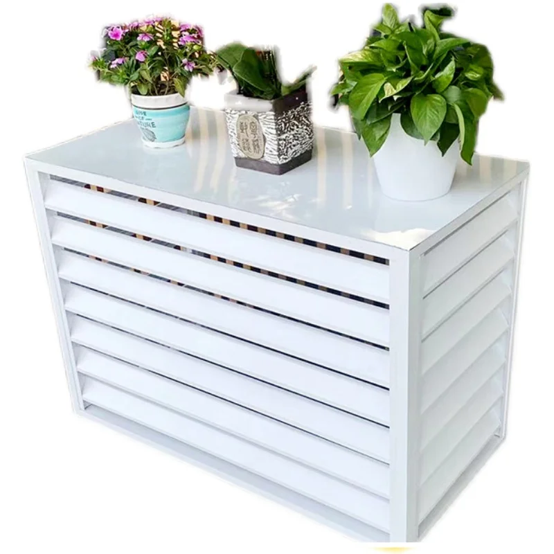 Aluminum alloy air conditioner outer machine protective cover air conditioner galvanized outer machine cover