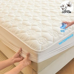Premium Quilted Waterproof Mattress Protector,Mattress Cover- Antibacterial,Comfortable for a Fresh Sleep Experience