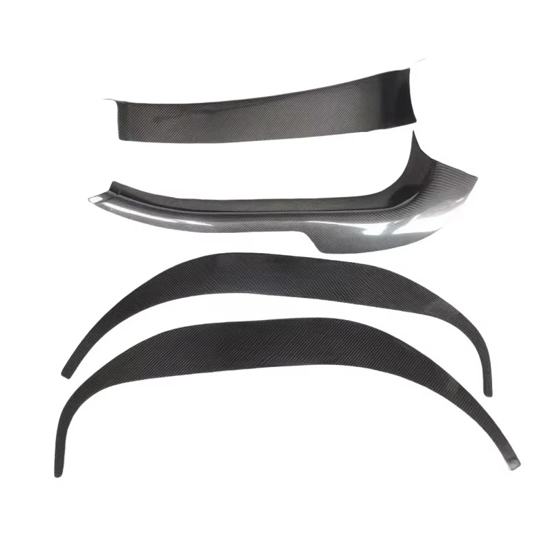 For New McLaren 650S Cars High Quality Upgrade Carbon Fiber Car Door Sill Protectors Scuff Plate Door Sill Pedals view 2