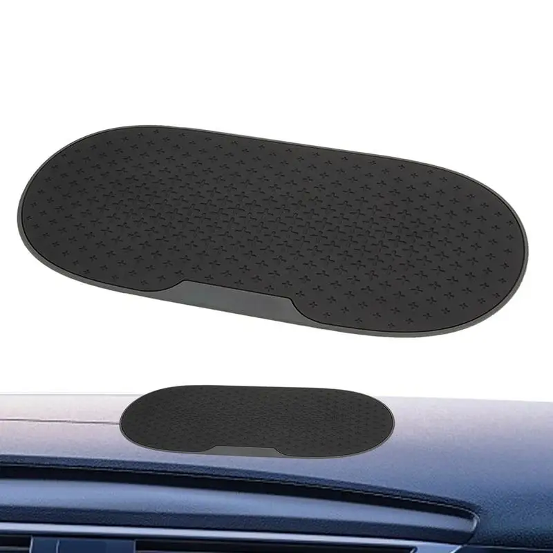 Dashboard Mat Dashboard Cover Mat Anti-Slide Sticky Extra-Thick Dash Pad For Radar Detector Cell Phone Keys Glass Mirrors Metal