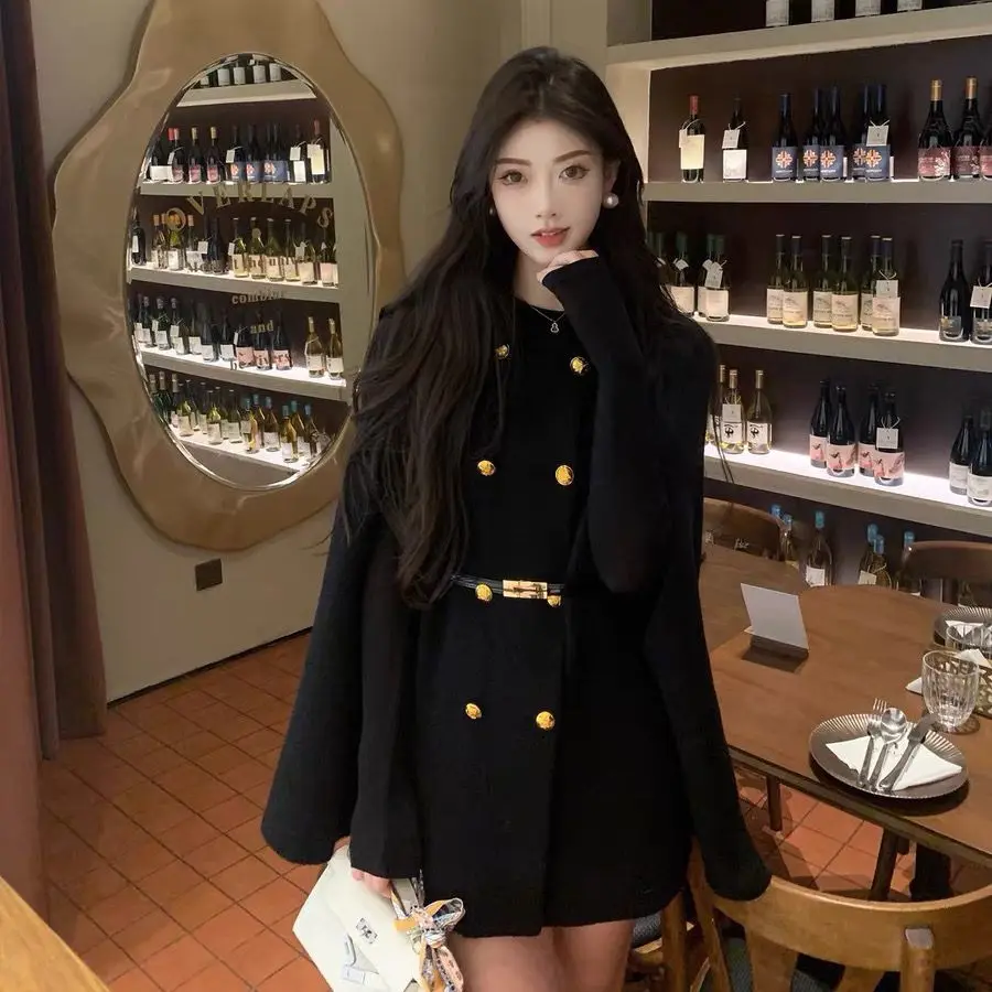 Wool Blend Coats Womens Woolen Coat Orange Winter Cashmere Notched Collar Sashes Elegant Mature French Style Office Lady Commute