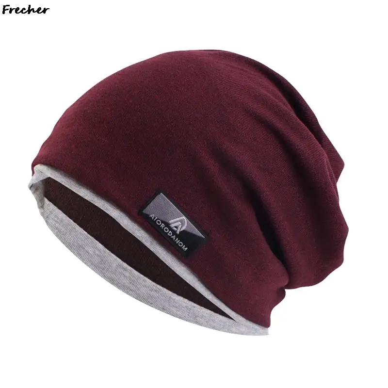 Zimowe luźne kapelusiki dziecięce modne męskie ciepłe czapka beanie luźne nakrycia głowy Hip Hop wiosna ciepły zamsz Casual Gorras