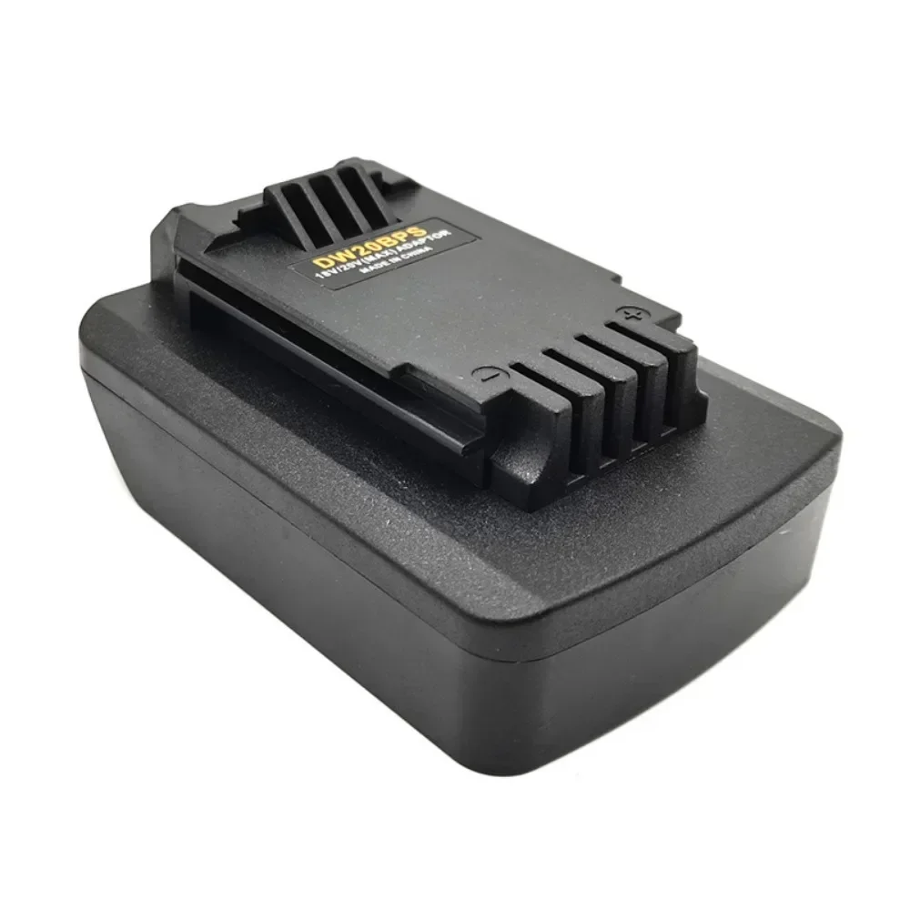 Convertidor adaptador de batería para Dewalt, convertidor de batería de litio de 18V para Black & Decker para Cable Porter para herramienta eléctrica Stanley de 18v