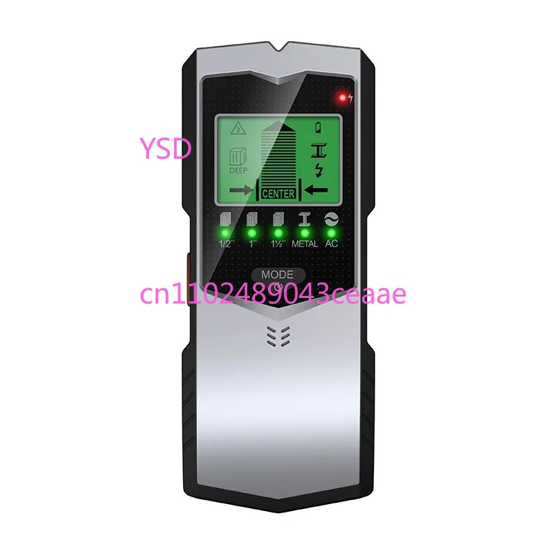 SH401 5-in-1 Handheld Wall Stud Finder Multifunctional Wall Metal Detector Detect Wood Stud Live AC Wires For Home Renovation