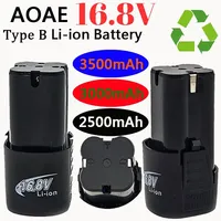 3500mAh 16.8V Lithium Li-ion Rechargeable Battery for Cordless Screwdriver Electric Drill Mini Angle Grinder Power Tools Type B