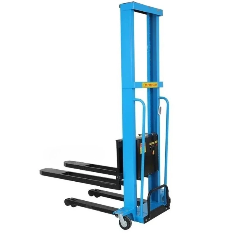500KG 1000KG Self Loading Pallet Stacker Forklift Ideal For Daily Outdoor Loading Goods Hoisting Warehouse Material Handling Job
