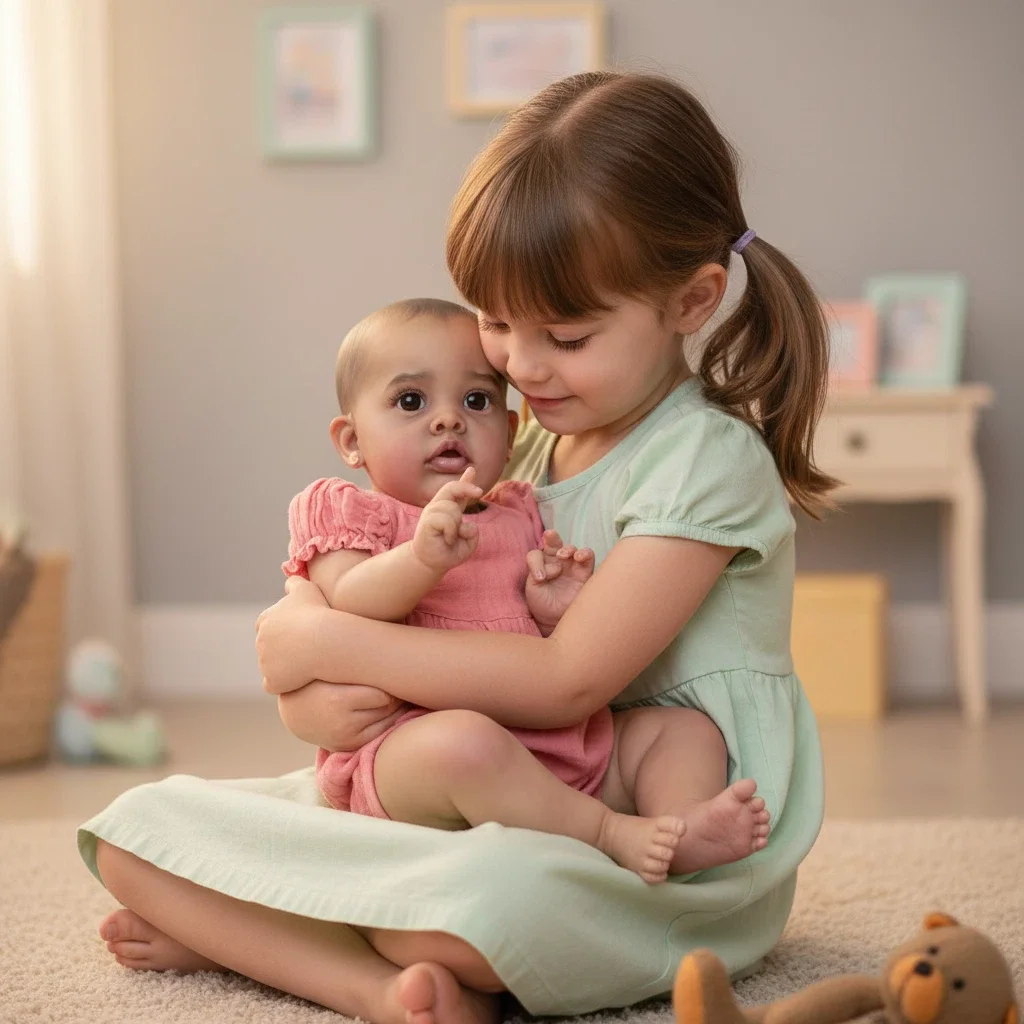 22 inch Hoge Kwaliteit Handgemaakte Levensechte Reborn Benjamin Pop 3D Huid Zichtbare Aderen Zacht Lichaam Collectible Art Cadeau voor kinderen