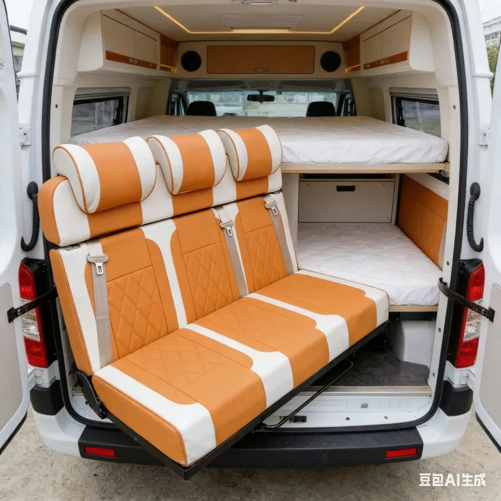 Luxury Adjustable Backrest Folding Seats for MPVs Vans Motorhomes - Wholesale Custom Passenger Seat Modifications