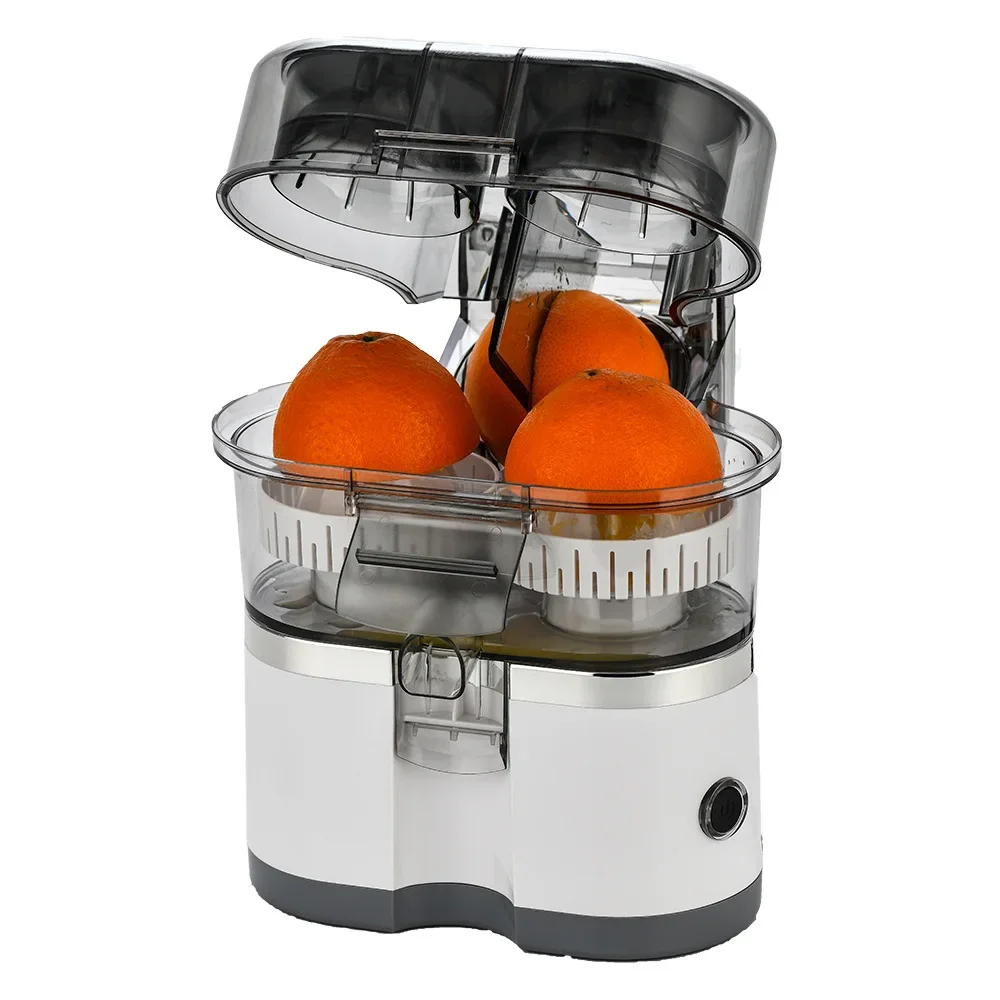 Automatic double-head multi-function juicer Household lemon orange juice press Electric slag juice separation