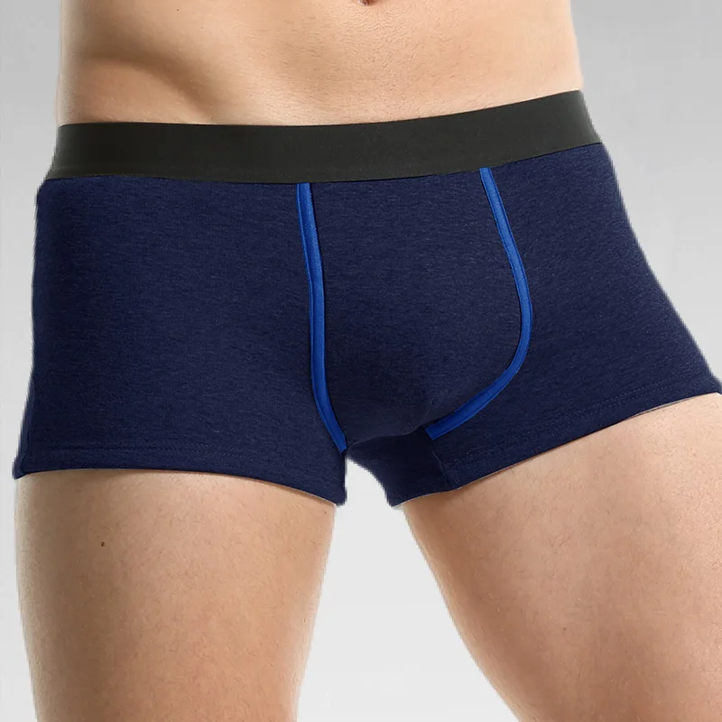 

4PCS underpants with men's four-cornered trousers, and winter cold-proof shorts