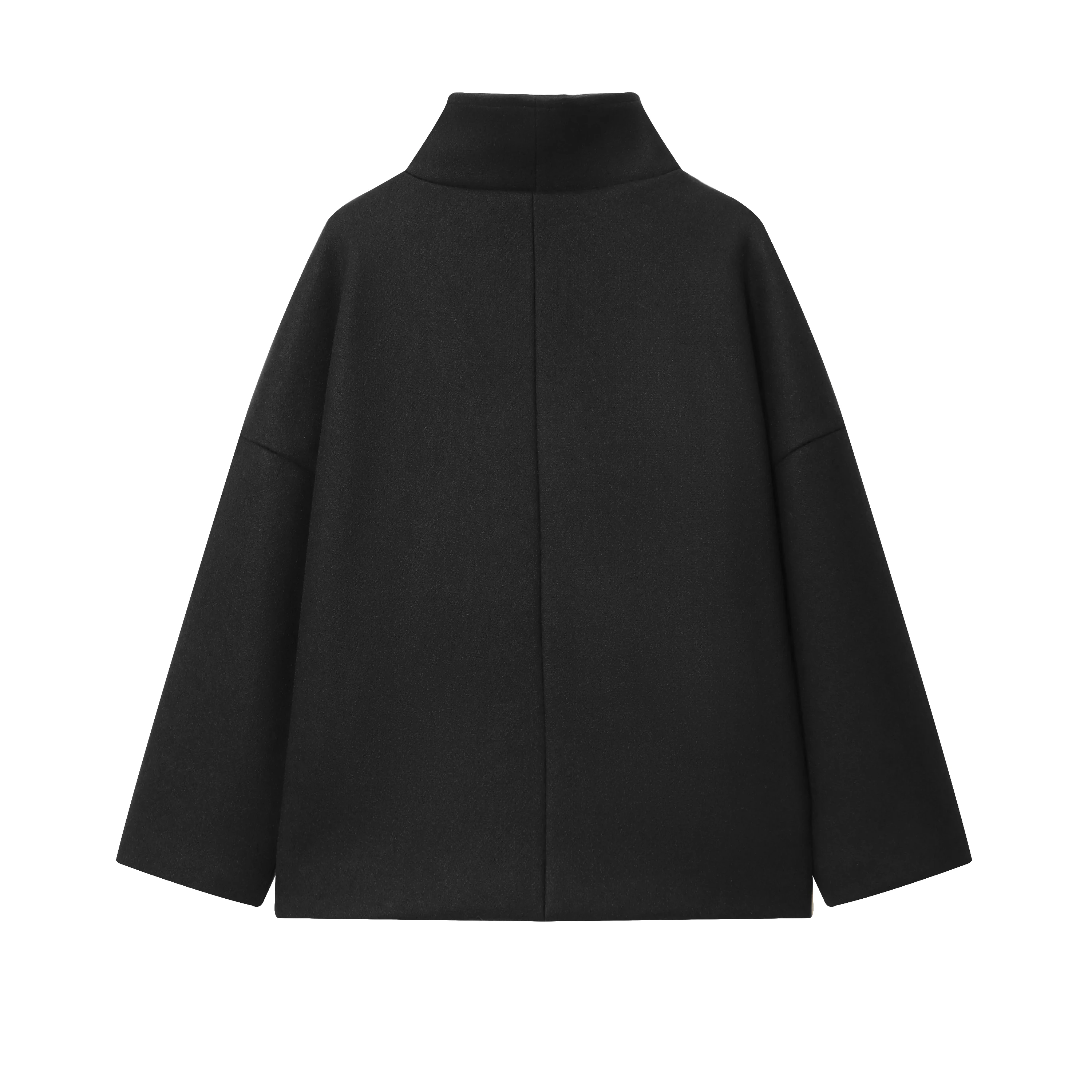 여성 캐주얼 시크 재킷 긴 소매 더블 버튼 코트 패션 2025 가을 겨울 코트