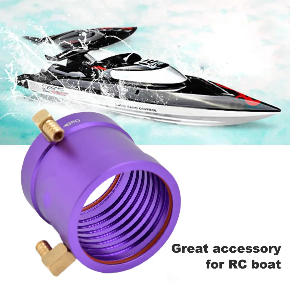 36mm Metal Water Cooling Jacket Kit for 3650/3660 RC Boat Ship Motor