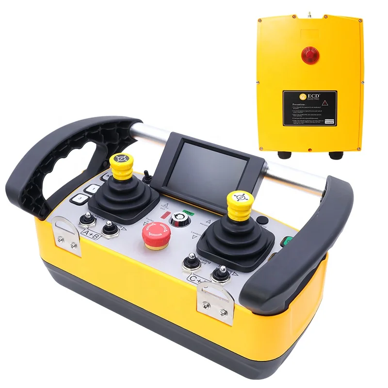 ECD-Q5000 Customized Industrial Wireless Transmitter Receiver Hydraulic Proportional Remote Control