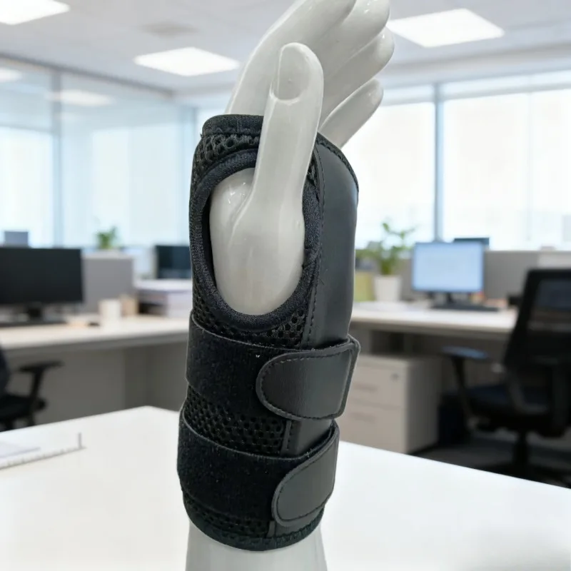 دعم المعصم الرياضي، تصميم تثبيت ثابت، دعامة راحة اليد قابلة للتعديل