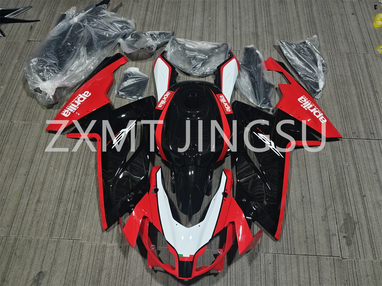 Injection Mold Fairing Kit for Aprilia RS125 06 07 08 09 10 11 RS 125 2006 2010 2011 ABS red Fairings Black red