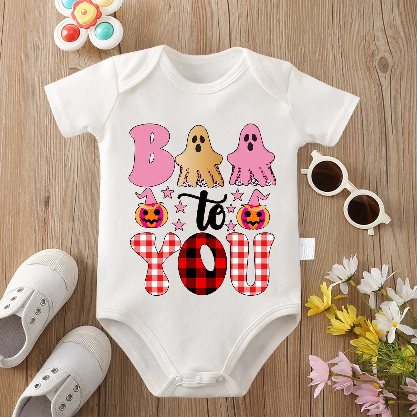 

My First Halloween 100% Cotton Bodysuit Soft Baby Cloths Best Gift for Baby Onesie Jumpsuit for 0 To 12 Months Cute Newborn