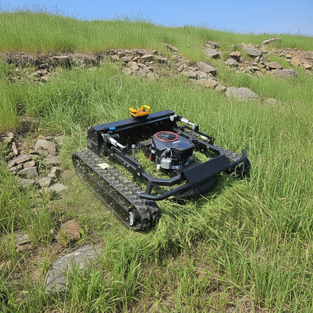 

Customize Self Propelled RC Crawler Lawn Mower Electric Automatic Lawn Mower For Sale