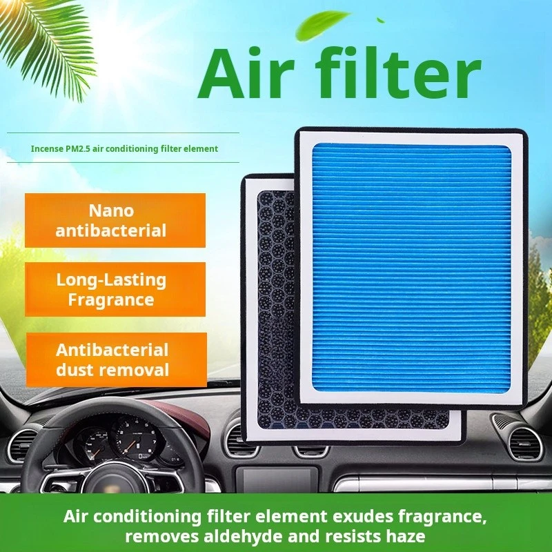 Filtro de carro, cabine de controle de aromaterapia, filtro de ar condicionado para toyota camry highlander corolla dominador, peças de uso automático