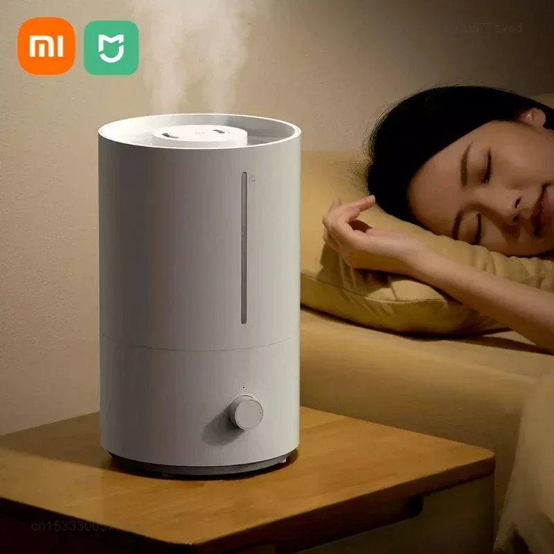 

Увлажнитель воздуха Xiaomi Mijia 2, антибактериальный бак для воды, большая емкость, низкий уровень шума, диффузор эфирных масел, увлажнитель воздуха