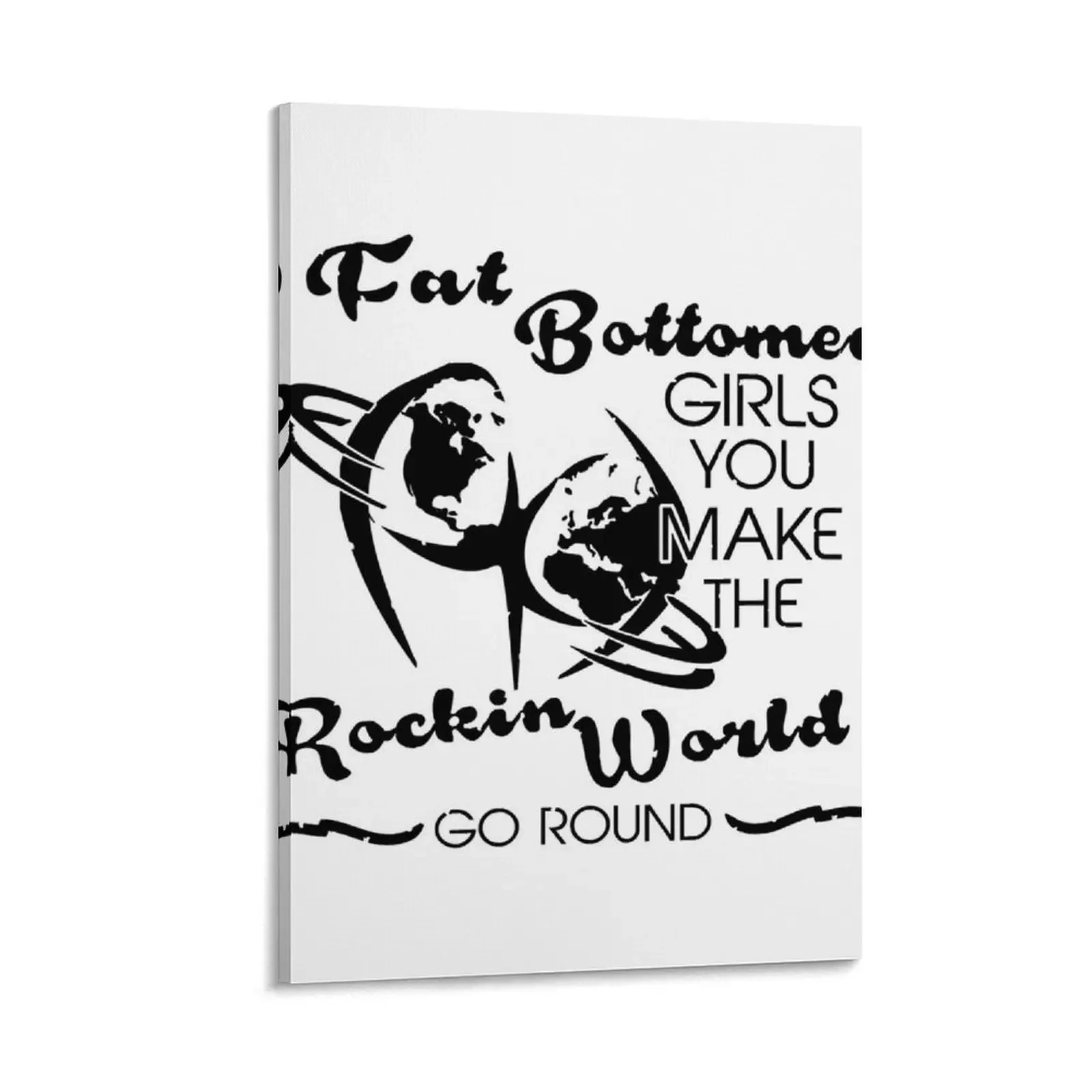 

Fat Bottomed Girls - Queen Canvas Painting room decorations bedrooms decor canvas wall decoration