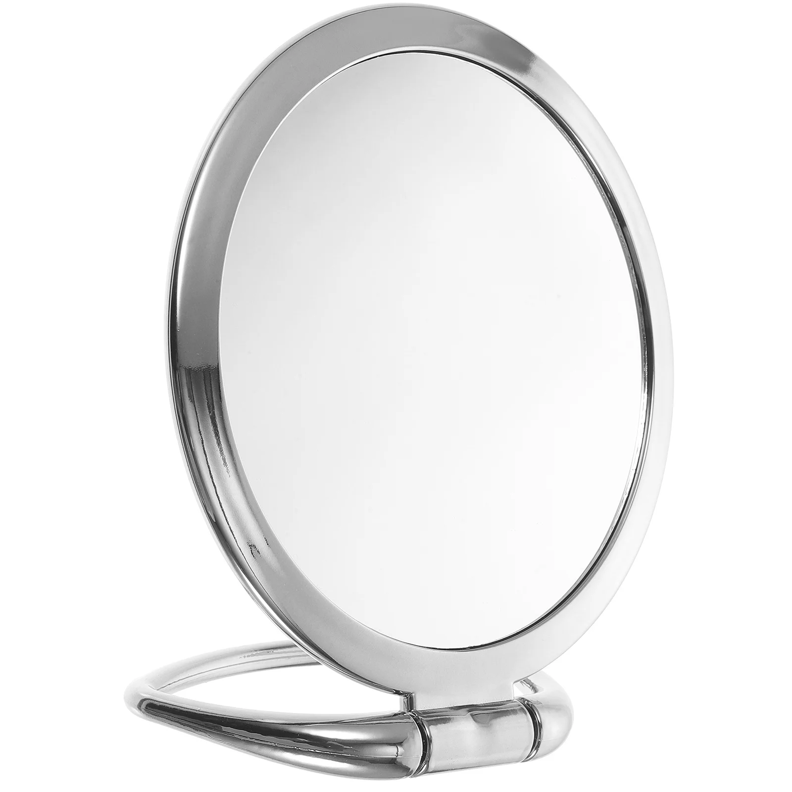 

Chic Design Magnifying Handheld Mirror Double Sided Folding Desktop Makeup Tool Portable for Various Occasions