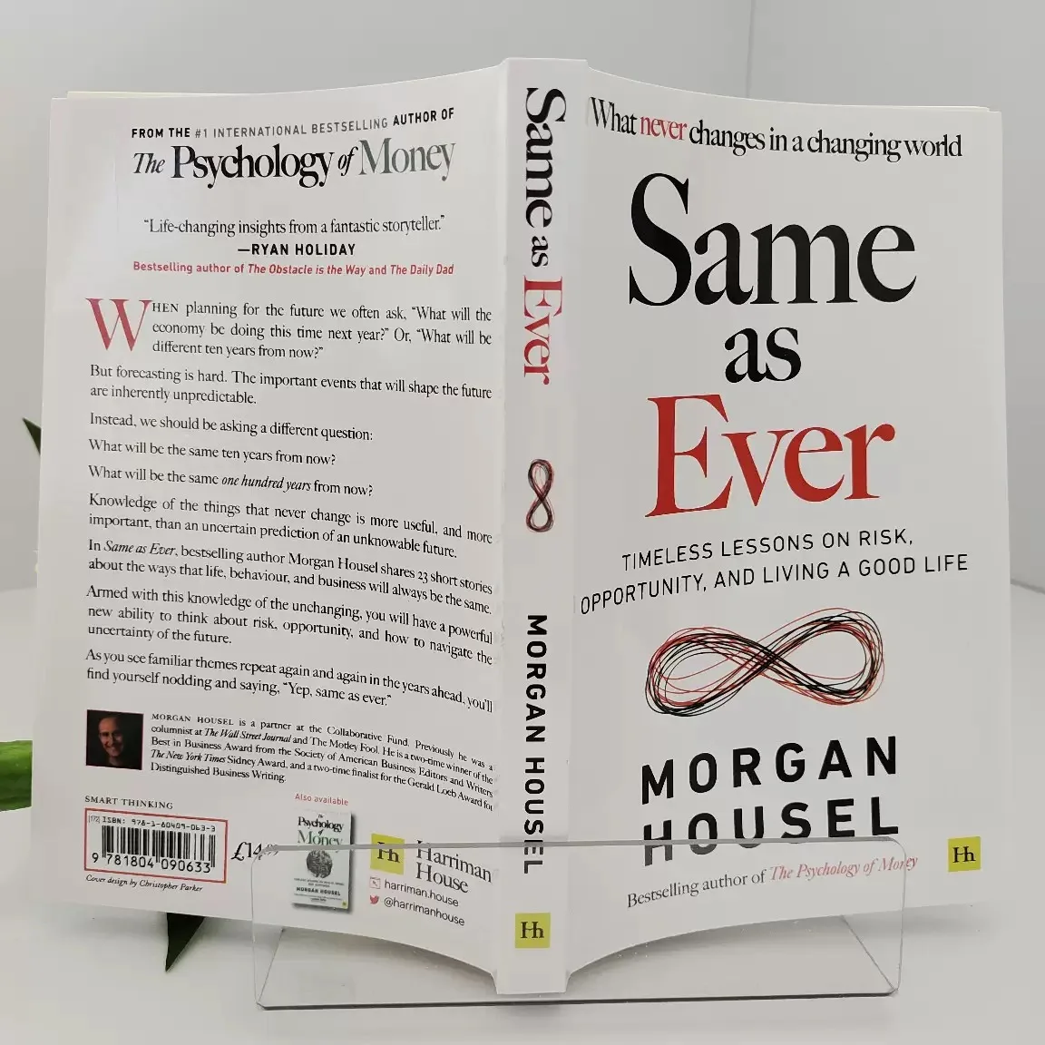 Same as Ever by Morgan Housel Timeless Lessons on Risk Finance & Self Help Book