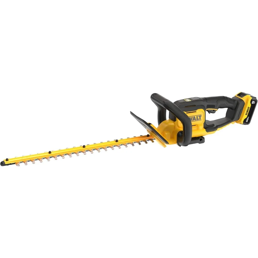

20V MAX 22" Cordless Hedge Trimmer Kit with Battery and Charger Included (DCHT821P1)
