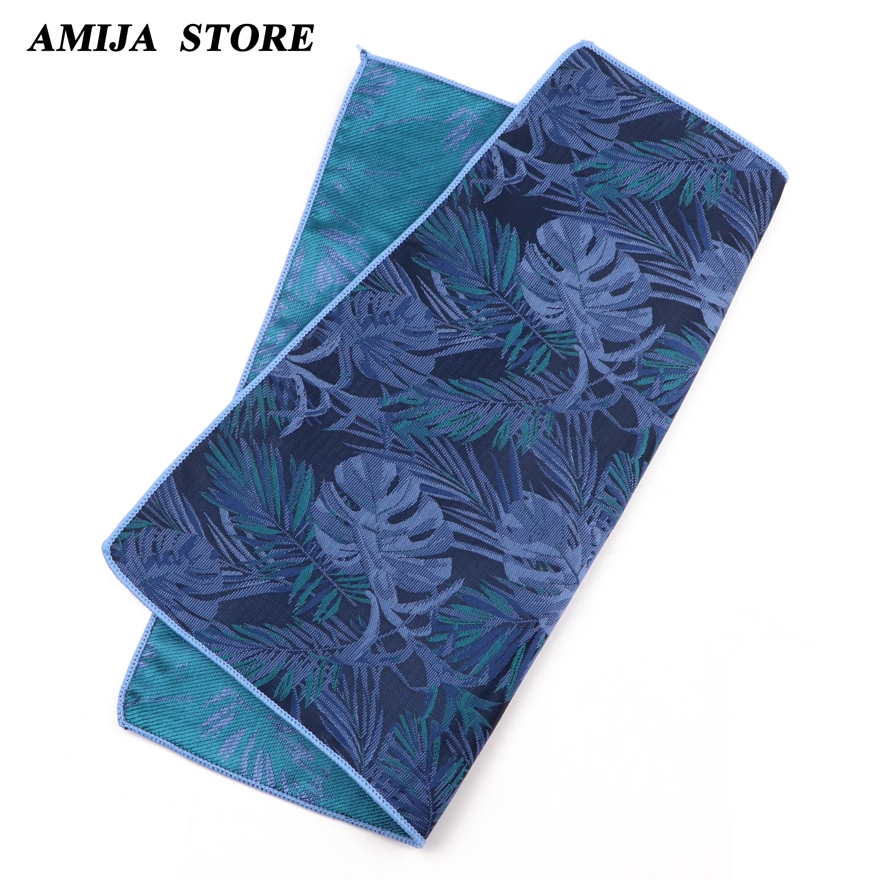 35-style Men Hanky Pocket fazzoletto quadrato floreale foglie di fiori vite stampa Paisley regalo per la festa nuziale per accessorio uomo