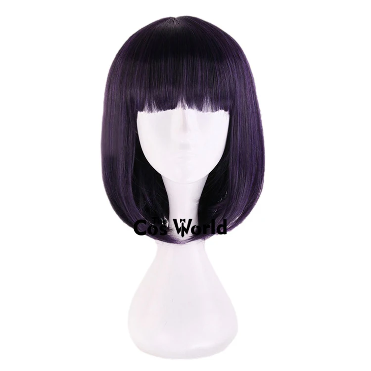 

Парик для косплея Sailor Saturn Tomoe Hotaru, 35 см, короткий, для Хэллоуина, аниме, термостойкий, из синтетического волокна + шапочка для парика