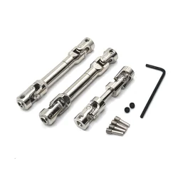 Transmissão Eixo Metal Atualização para RC Car, Peças para o modelo MN, 1/12, MN128, MN86, G500