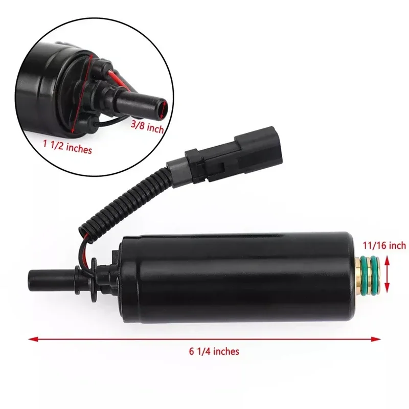 FUEL PUMP ASSEMBLY and Separate FOR VAPOR SEPARATOR JOHNSON EVINRUDE OMC 75 90 100 115 135150 175 HP OUTBOARD 0439347 439347