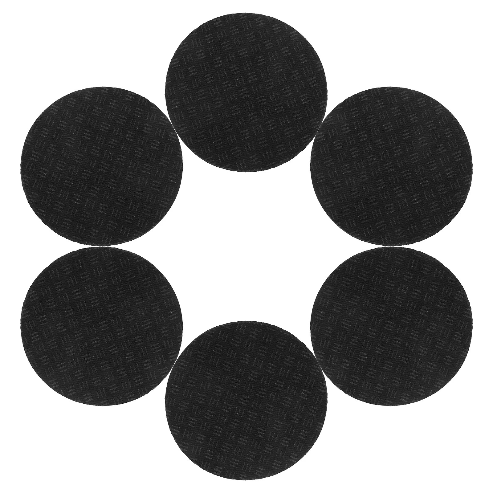 

6 Pcs Treadmill Foot Pads Floor Mat Shock Absorbing Non Slip Noise Reduction Thick Design Exercise Equipment Carpet Isolation