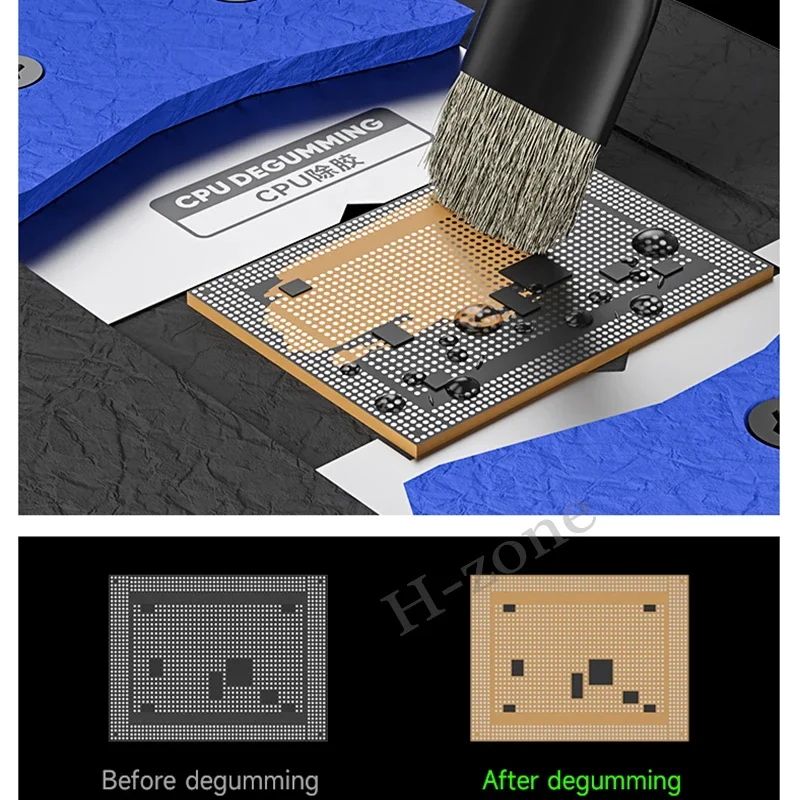 MECHANIC 2 IN 1 Magnetic Levitation CPU Degumming and Tinning Platform for IPhone Android BGA Chip Model Glue Remove Repair Tool