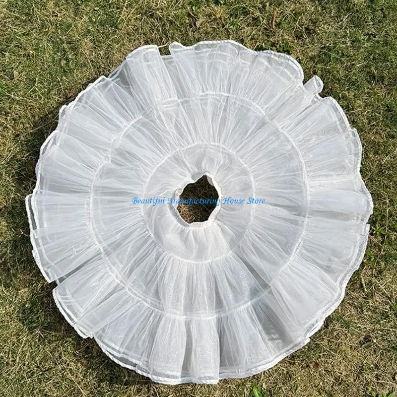 E56A Comfortable Layered Tulle Skirt Photography Event Skirt For Unique Cosplay Short Looks