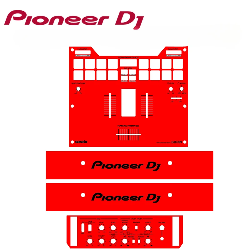 Pioneer DJM-S9 Mixer Sticker Semi-surrounded Anti-scratch S9 Film.Not Iron Panel